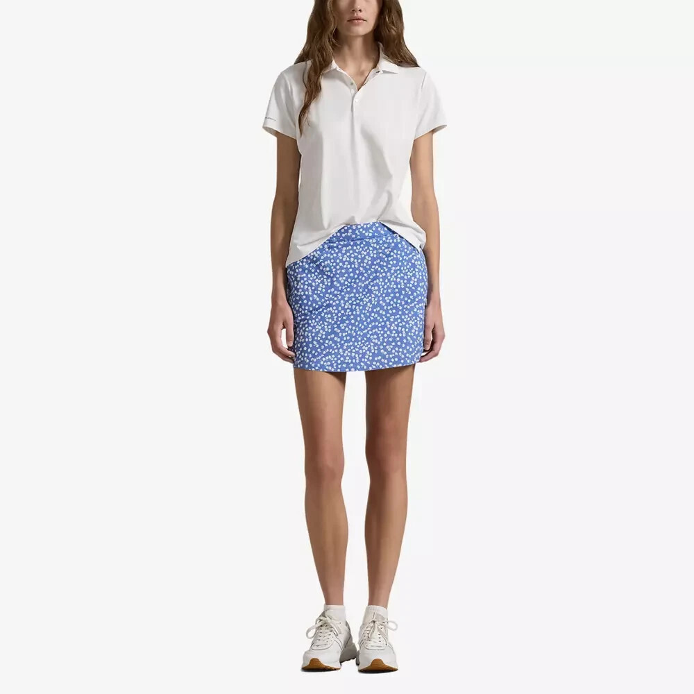 NEW RLX Golf Ralph Lauren Women's L Woven Stretch Skort • Reg Price $148 - Picture 2 of 4